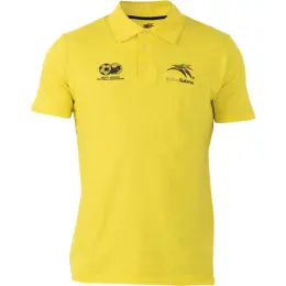 Mens Soccer World Cup 160g Single Jersey Graphic Golfer Gold